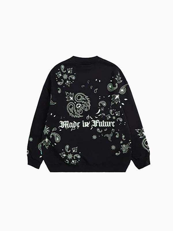 Made in Future Luminous Black Fleece Sweater 9