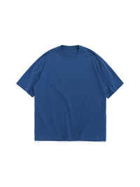 Mid Blue Basic Oversized T-Shirt