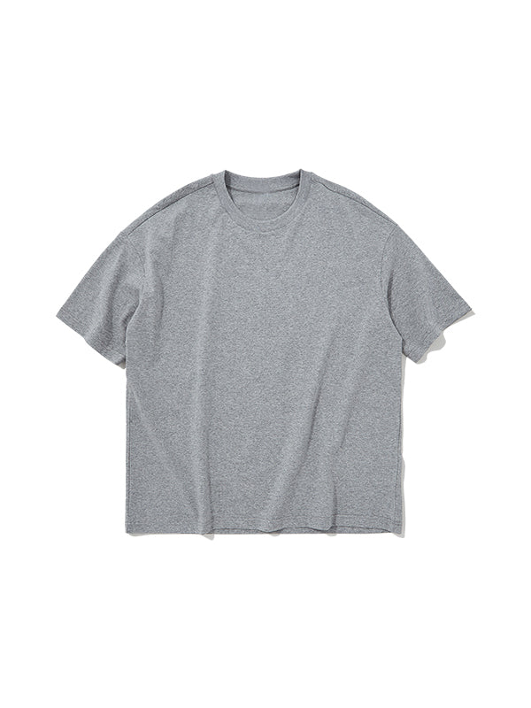 Mid Grey Basic Oversized T-Shirt