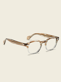 Moscot Lemtosh Optical Glasses in Brown Smoke Color