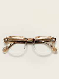 Moscot Lemtosh Optical Glasses in Brown Smoke Color 2