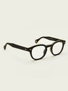 Moscot Lemtosh Optical Glasses in Matte Black Yellow Color