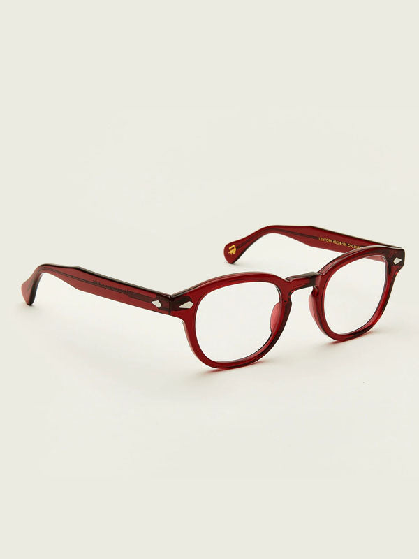 Moscot Lemtosh Optical Glasses in Ruby Color