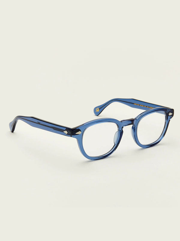 Moscot Lemtosh Optical Glasses in Sapphire Color