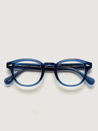 Moscot Lemtosh Optical Glasses in Sapphire Color 2