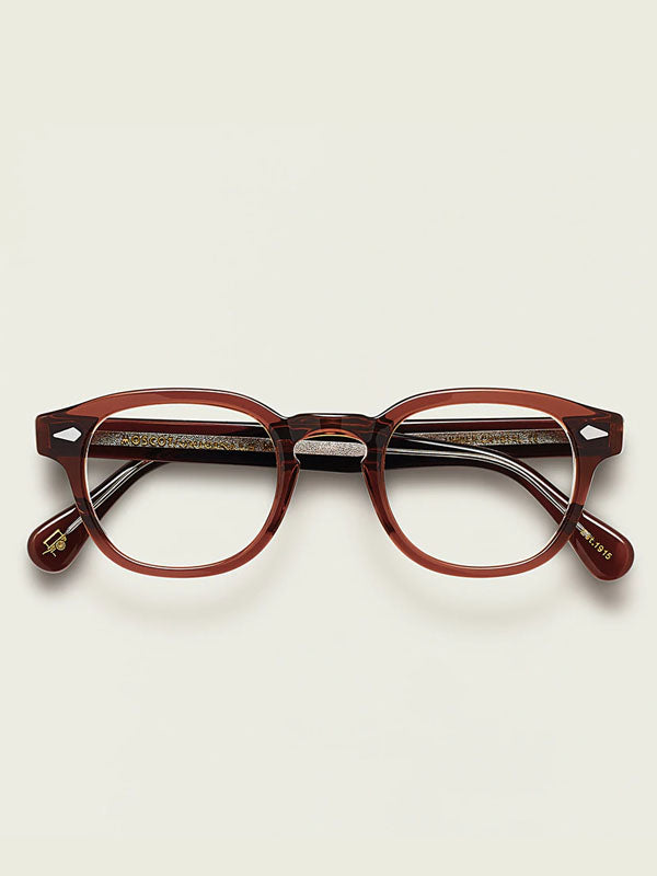Moscot Lemtosh Optical Glasses in Umber-Crystal Color 2