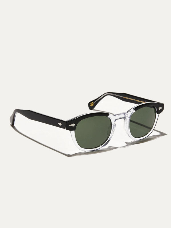 Moscot Lemtosh Sun Sunglasses In Black Crystal Color