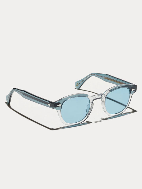Moscot Lemtosh Sun Sunglasses In Light Blue Grey Color