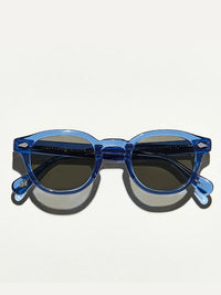 Moscot Lemtosh Sun Sunglasses In Sapphire Color 2