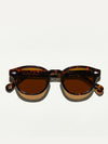 Moscot Lemtosh Sun Sunglasses In Tortoise with Cosmitan Brown Lens Color 2