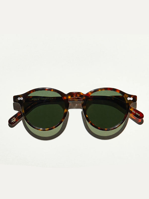 Moscot Miltzen Sun Sunglasses in Tortoise Color 2