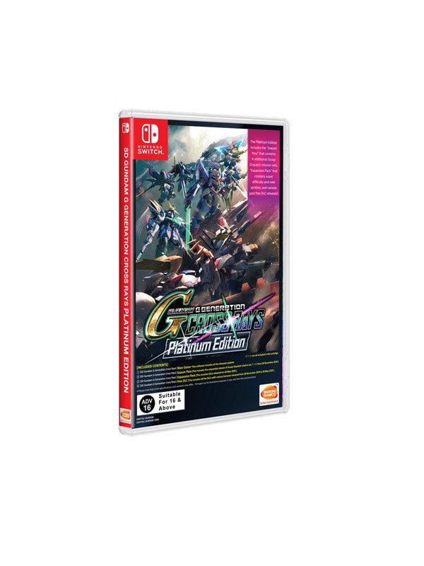 Nintendo Switch SD Gundam G Generation Cross Ray Platinum (Maxsoft Exclusive English Version)