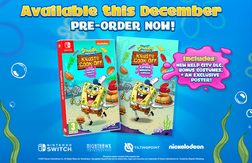 Nintendo Switch Spongebob Squarepants Krusty Cook-Off - Extra Krusty Edition 8