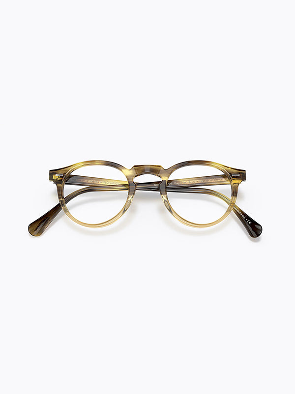 Oliver Peoples Gregory Peck Canarywood Gradient OV5186 1703 5