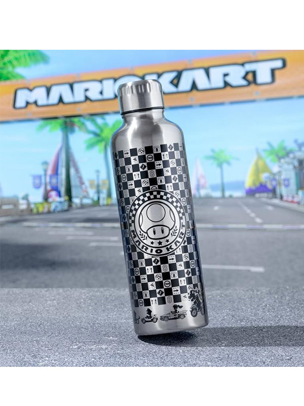 Paladone Mario Kart Metal Water Bottle