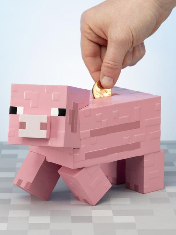Paladone Minecraft Pig Money Bank