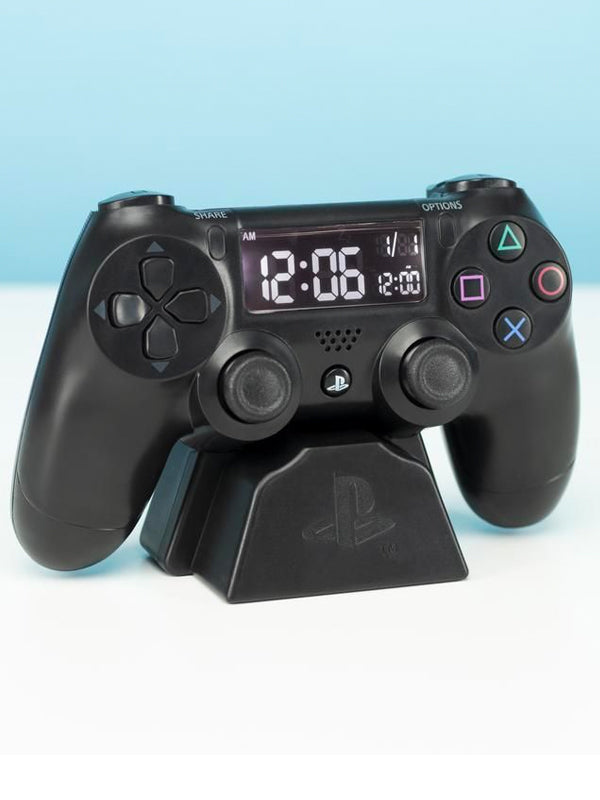 Paladone Playstation Controller Black Alarm Clock