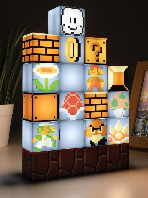 Paladone Super Mario Bros Build A Level Light