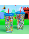 Paladone Super Mario Plastic Cup and Straw