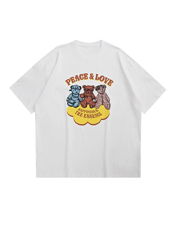 Peace and Love Bears T-Shirt
