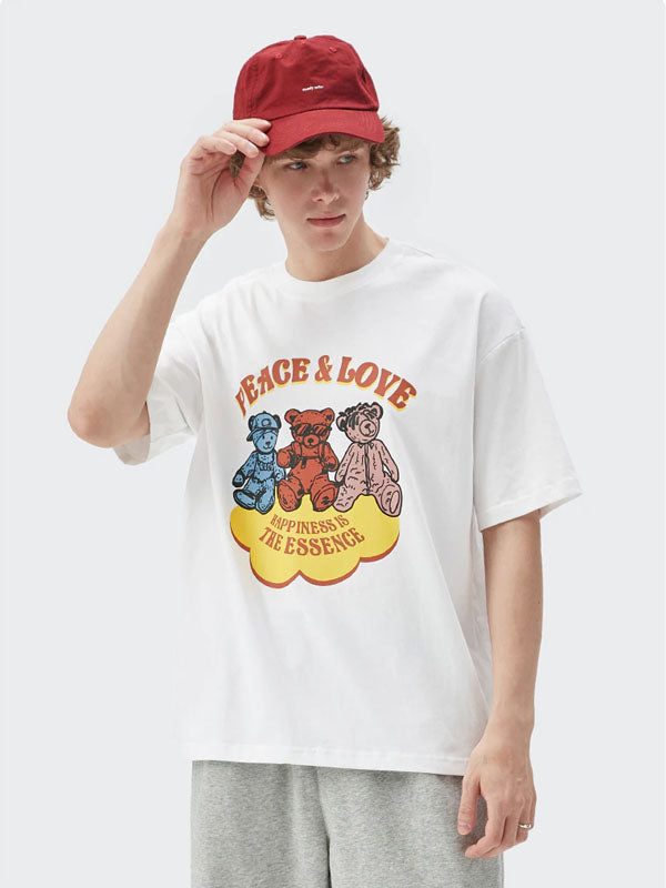 Peace and Love Bears T-Shirt 3