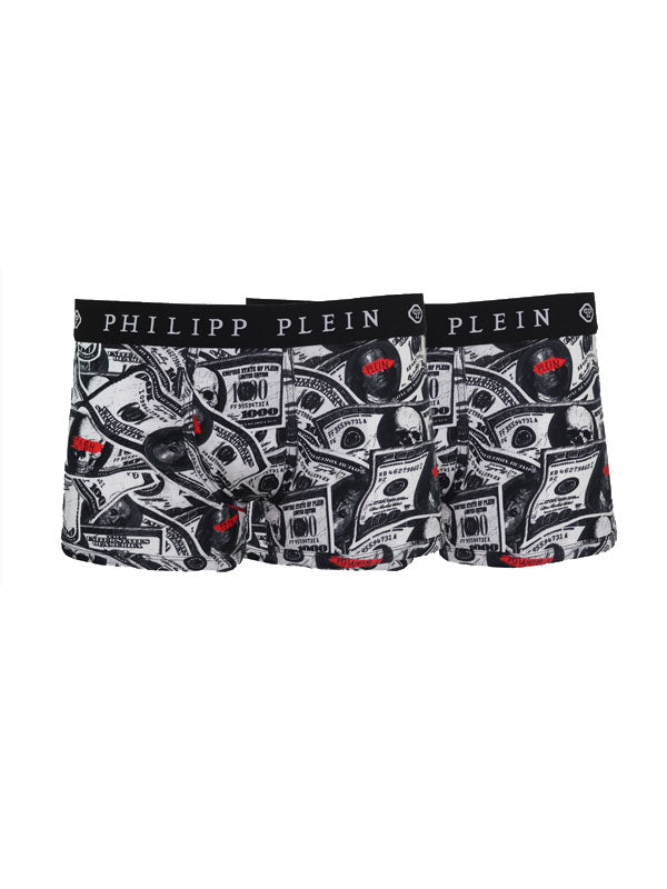 Philipp Plein Dollar Bi-Pack Boxers