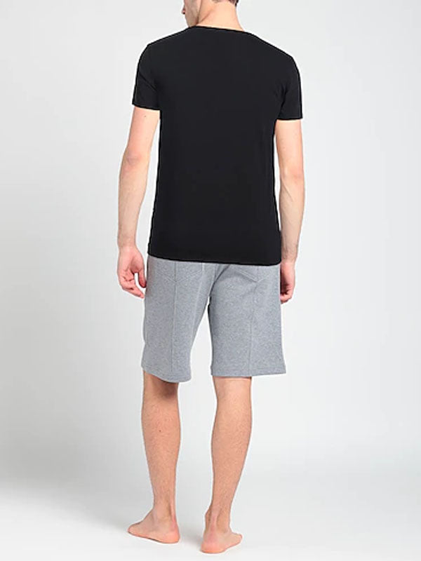 Philipp Plein V-Neck Undershirt in Black Color 3