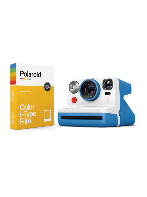 Polaroid Now i‑Type Instant Camera Starter Kit (Blue)