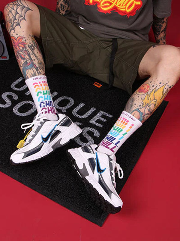 Rainbow Chill Socks 5