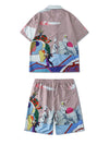 Random Colorful Day Shirt & Shorts Set 2