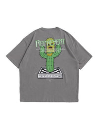"Represent" Dope Cactus T-shirt in Grey Color
