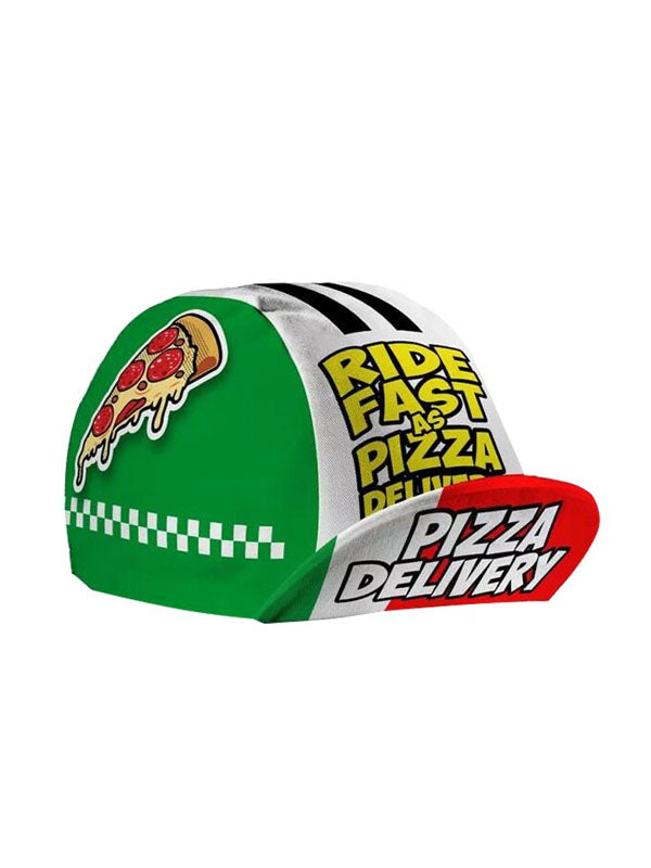 Ride Fast & Pizza Delivery Cycling Cap