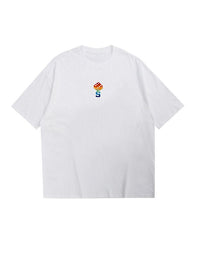 S Dice Embroidered T-Shirt 2