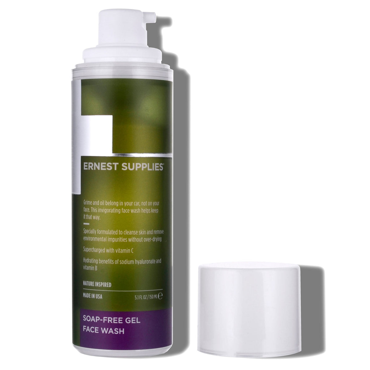 Ernest Supplies Soap Free Gel Face Wash (Bottle) 2