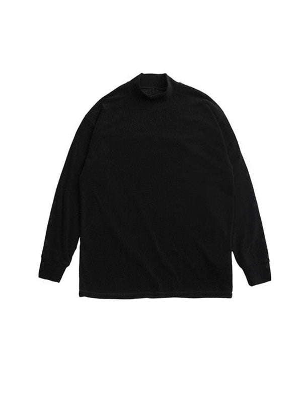 Semi Turtleneck Sweatshirt Black 6