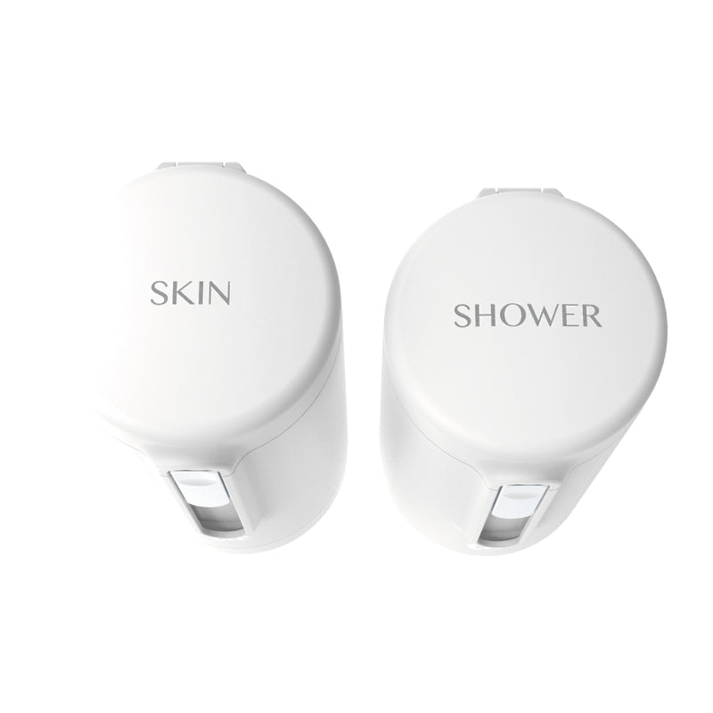 TIC Skin and Shower Set Bottle in Matte White Color. 2