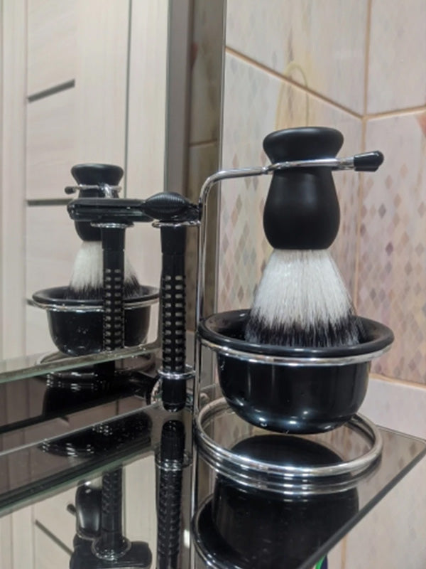 Shaving Bowl Stand Set