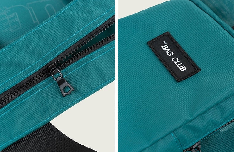 "The Bag Club" Shoulder Bag in Blue Color 6