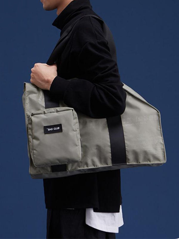"The Bag Club" Shoulder Bag in Grey Color