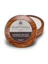 Truefitt & Hill Sandalwood Luxury Shaving Soap In Wooden Bowl 2
