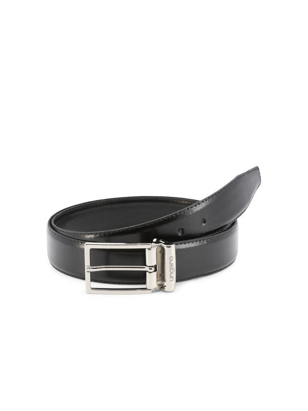 Ungaro Reversible Black Frame Buckle Belt