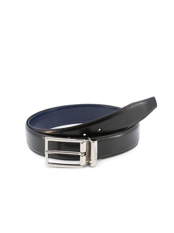 Ungaro Reversible Blue Frame Buckle Belt