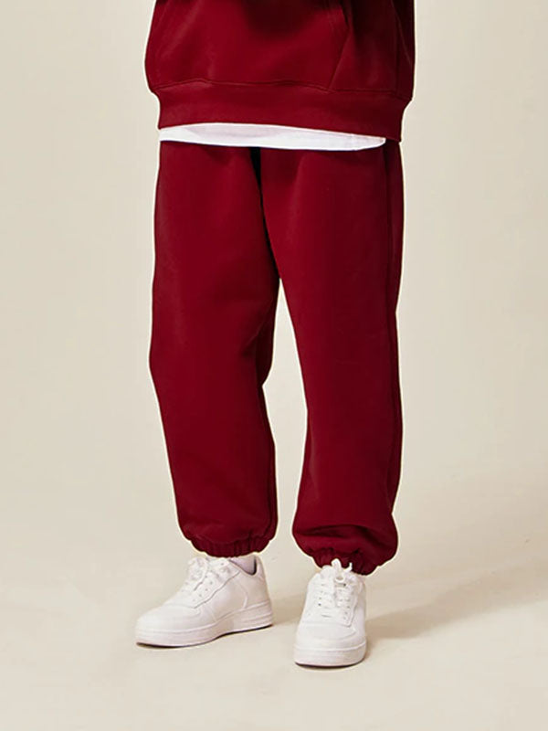 Wine Red Trackpants 2