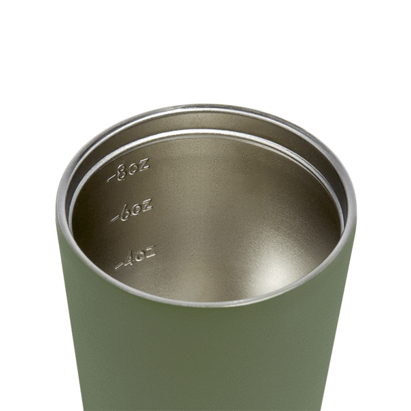 Made by Fressko Bino Sustainable Reusable Coffee Cup in Khaki Color (8 Oz) 3Made by Fressko Bino Sustainable Reusable Coffee Cup in Khaki Color (8 Oz) 4
