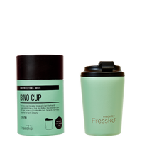 Made by Fressko Bino Sustainable Reusable Coffee Cup in Minti Color (8 Oz) 2