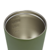 Made by Fressko Camino Sustainable Reusable Coffee Cup in Khaki Color (12 Oz) 3