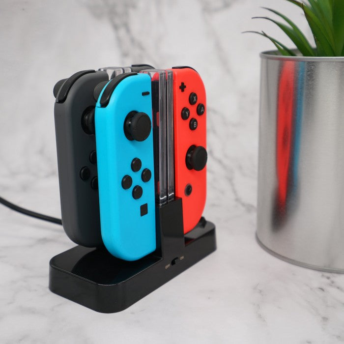 Mobilesteri 4-in-1 Joy-Con Charging Dock For Switch Controllers 12