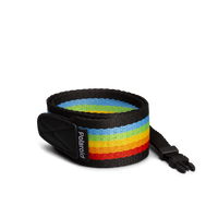 Polaroid Camera Strap ‑ Flat (Rainbow Black)