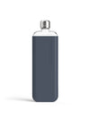 memobottle™ Slim Silicone Sleeve in Midnight Blue Color