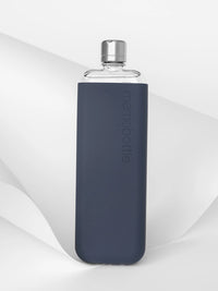 memobottle™ Slim Silicone Sleeve in Midnight Blue Color 3